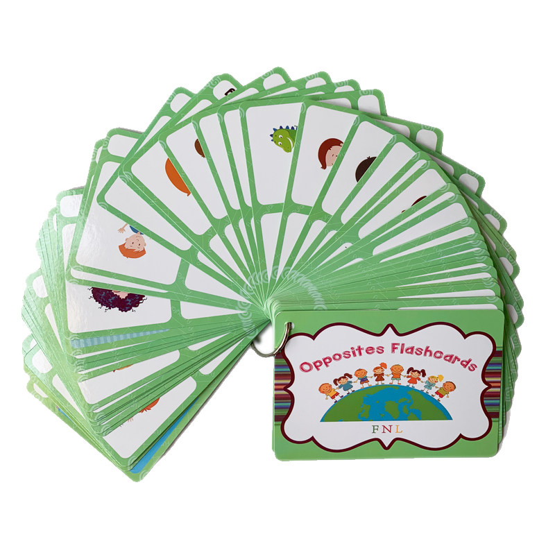 Board Game Education - 100 карточек с противоположными словами, карточки
