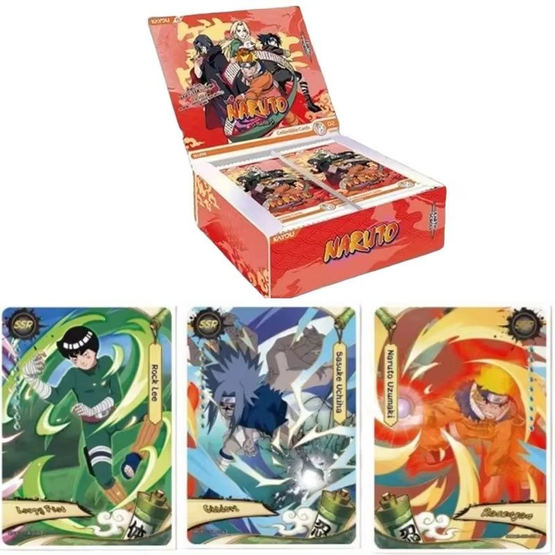 Board Game Naruto - Коллекционные карточки KAYOU: Оригинальные английские карты