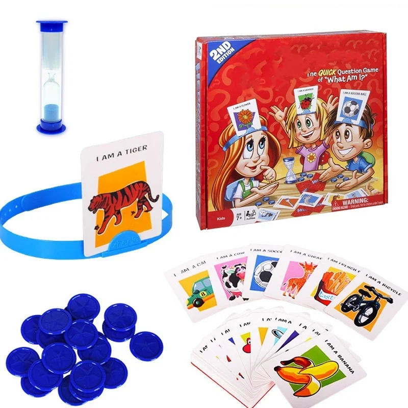 Board Game Guess Who - Детская забавная настольная игра с карточками