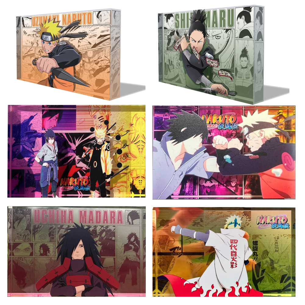 Board Game Naruto - Наруто мальчик DIY Коллекционные карточные кирпичи