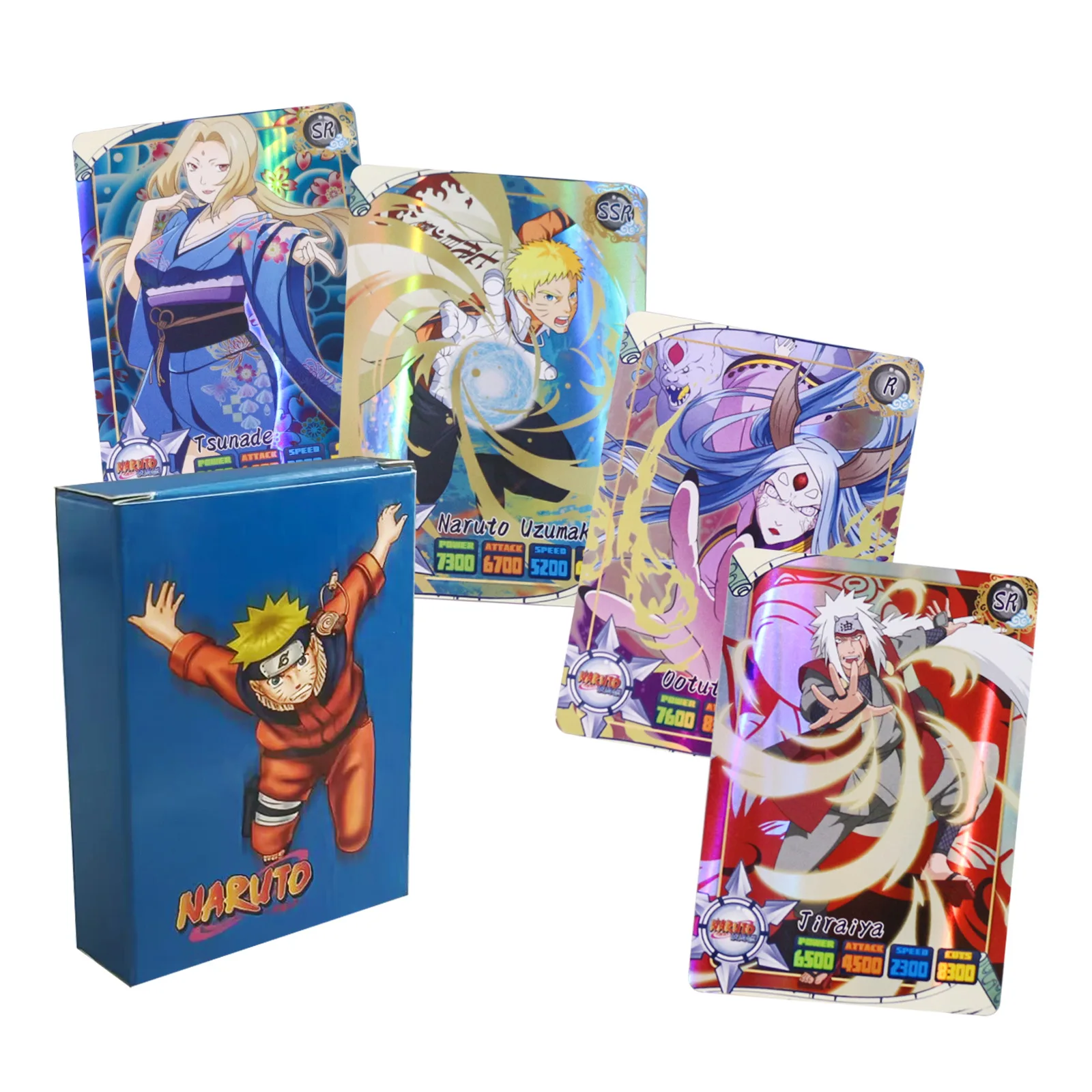 Board Game Naruto - 50 шт. карточек Наруто на английском