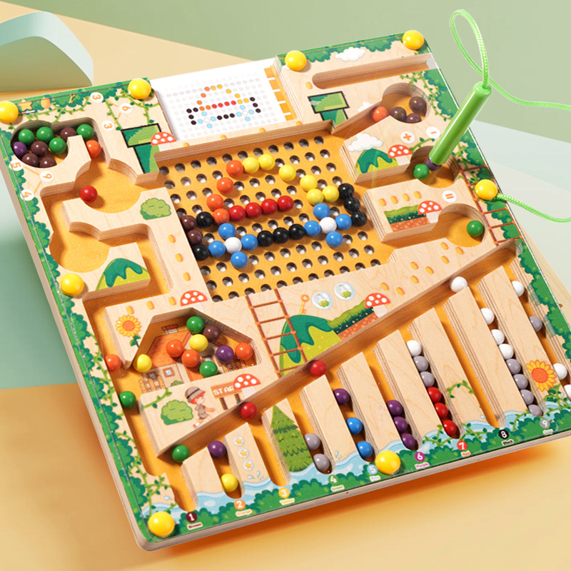 Board Game Education - Магнитные игры для сортировки, головоломки Монтессори,