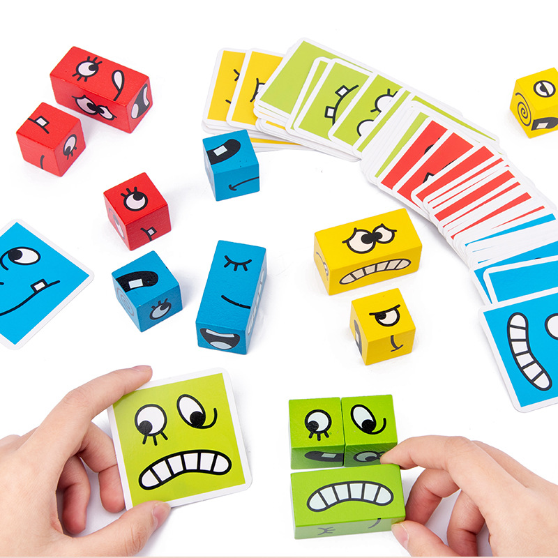 Board Game Education - 1 шт., детский Развивающий Пазл «выражения»