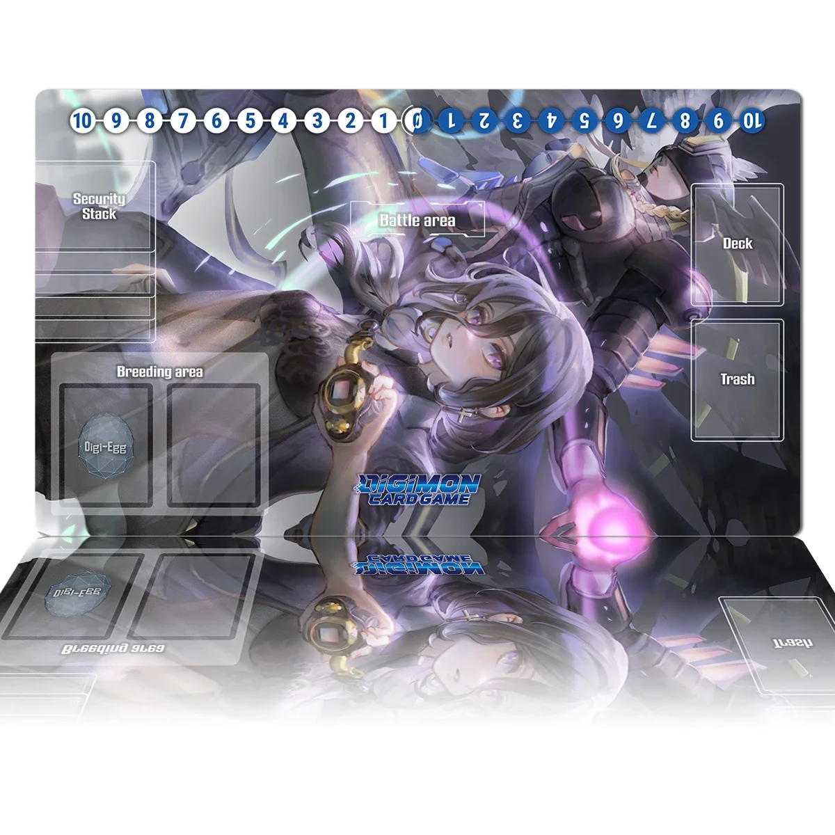 Board Game Zone - Игровой коврик Digimon Mastemon для DTCG