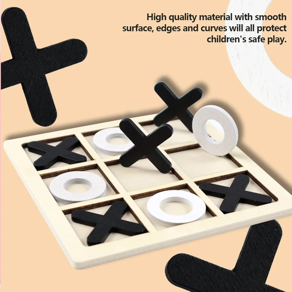 Деревянная игра XO Tic Tac Toe – обзор и цена Board Game Education