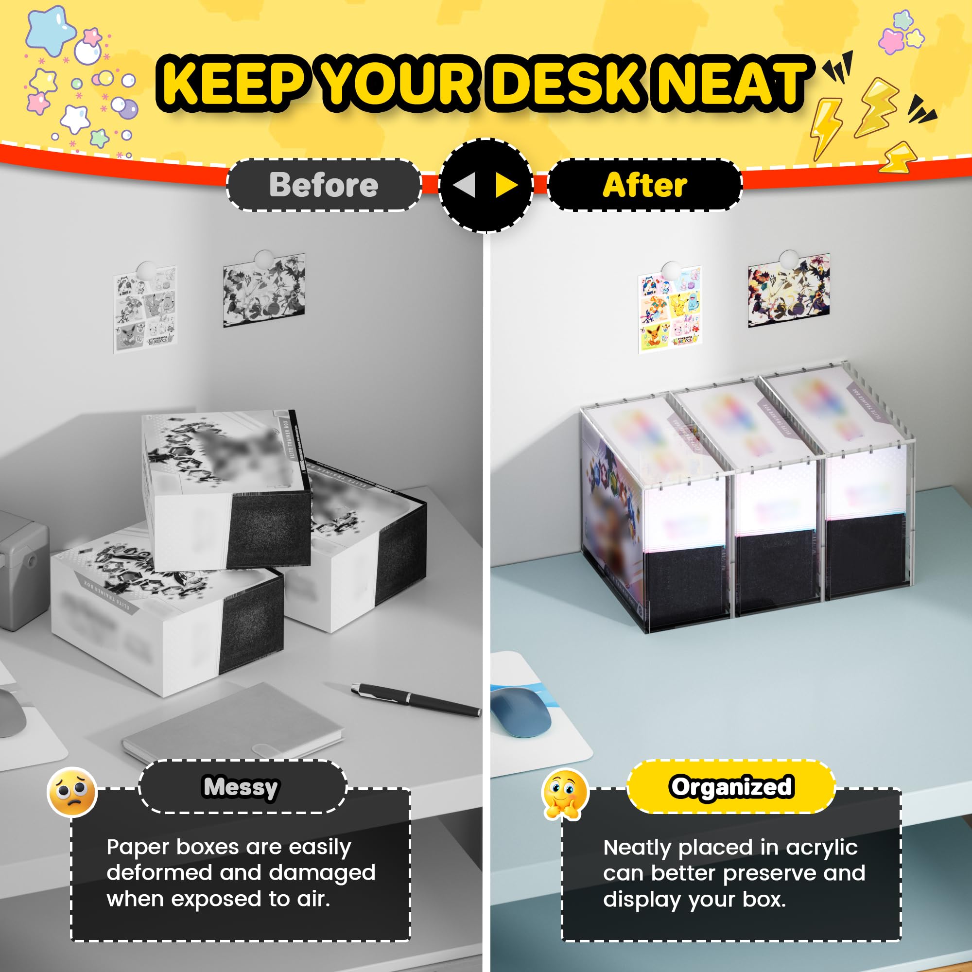 Прозрачный и стильный акриловы – обзор и цена Game Storage Box