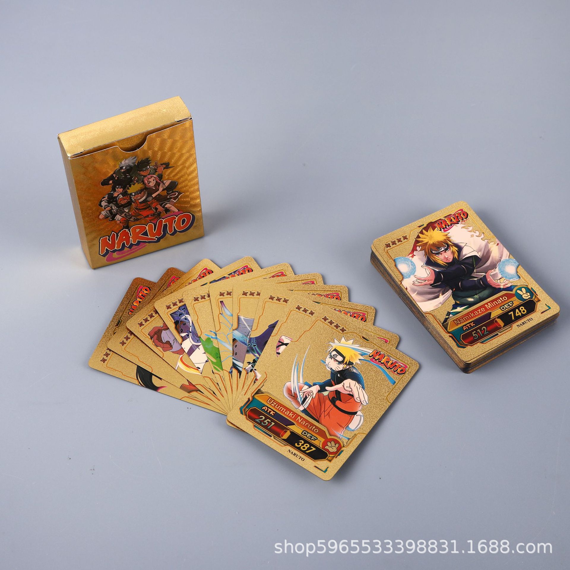 55 шт. коллекционных карточек  – обзор и цена Board Game Naruto