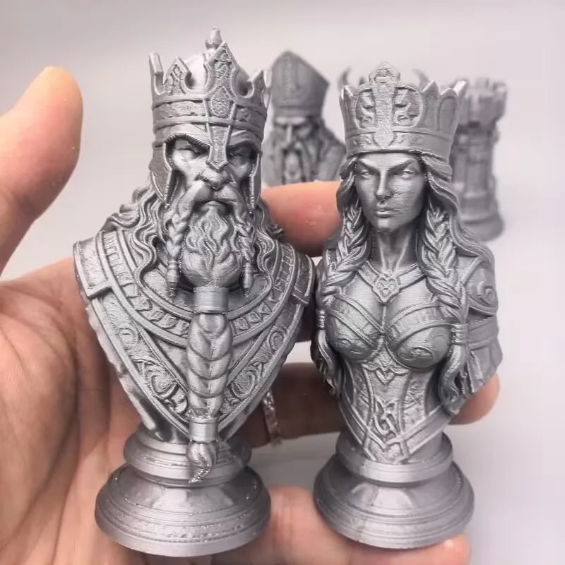 Шахматные фигуры 10 см, напеча – обзор и цена Board Game Print