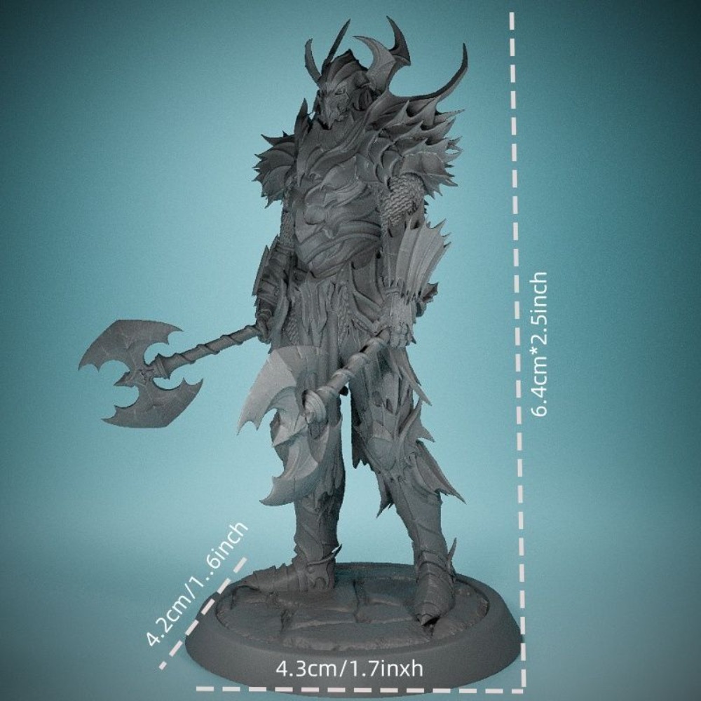 No Wings Demon Knight 3D печат – обзор и цена Board Game War
